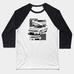 Nissan Skyline gt-r r33 Baseball T-Shirt